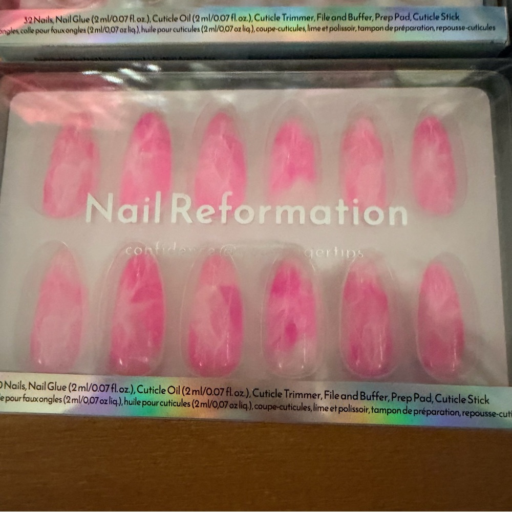 Nail Reformation Pink Press-On Nails - Picture 2 of 2